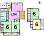 間取り：全居室6帖以上のゆとりある間取り。すべてのお部屋が2面採光で日当たり風通し良好。好みにリフォームしたい方にもおすすめです。