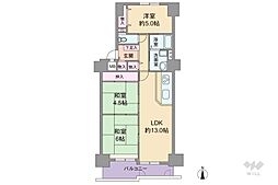 間取図画像 3LDK