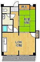 ロジュマン河越  ｜ 福岡県北九州市八幡東区春の町2丁目（賃貸マンション1LDK・4階・45.20㎡） その2