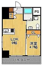 Basic B.L.D YAHATA  ｜ 福岡県北九州市八幡東区中央2丁目（賃貸マンション1LDK・9階・35.00㎡） その2