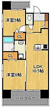 アースコート桜通り  ｜ 福岡県北九州市八幡東区前田2丁目（賃貸マンション2LDK・10階・51.44㎡） その2