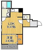 ニューライフ千防  ｜ 福岡県北九州市戸畑区千防3丁目（賃貸アパート1LDK・3階・33.31㎡） その2