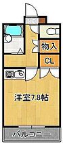 カノックスビラ  ｜ 福岡県北九州市戸畑区中原東2丁目（賃貸マンション1K・4階・25.60㎡） その2