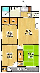 タツノ福柳木ハイツ 2階