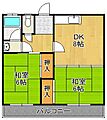 かねみマンション4階3.4万円