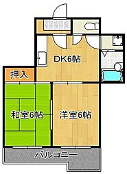 ヴィレッジ皆好園 8階/-