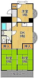 ハイツ帆柱 506号室 5階/-