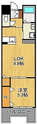 アースコート桜通り 2LDKの間取図画像