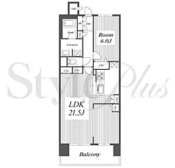 プレサンスロジェ上前津駅前2 1LDKの間取図画像