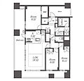 橦木町レジデンス ザ・フューデ3階47.2万円