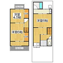 京都府京都市山科区大塚丹田（賃貸テラスハウス3K・--・46.10㎡） その2