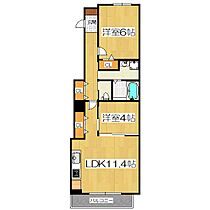 ジーエルプラスGL PLUS  ｜ 京都府京都市山科区西野今屋敷町（賃貸アパート2LDK・2階・49.49㎡） その2