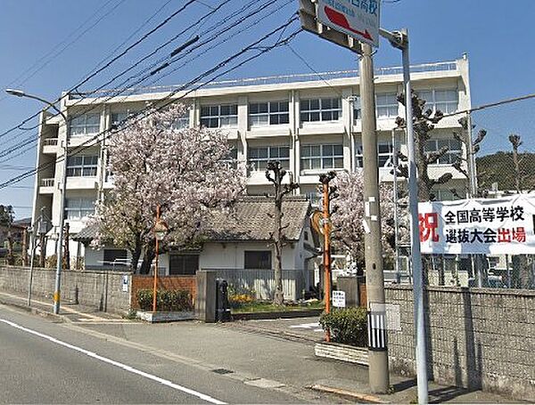 周辺：【高校】小松島西高等学校まで1103ｍ
