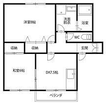 ピース・モアナA  ｜ 徳島県海部郡海陽町久保字板取（賃貸アパート2DK・2階・48.75㎡） その2