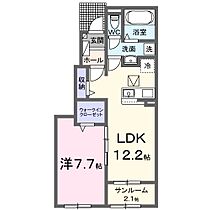 リヴァーサイド・フィオーレ　I 102 ｜ 福岡県朝倉郡筑前町高上501-4（賃貸アパート1LDK・1階・50.14㎡） その2