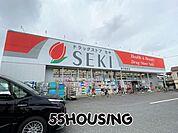 ドラッグストアセキ春日部東店 徒歩11分。 810m