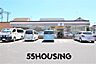 周辺：セブンイレブン久喜栗橋東1丁目店 徒歩11分。 830m