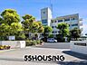 周辺：久喜市立鷲宮西小中学校 徒歩10分。 800m
