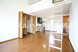 サンハートI 2-2 2階ワンルームのリビング/ダイニング