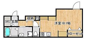 IF Airy court 303 ｜ 佐賀県鳥栖市桜町1448-4（賃貸アパート1K・3階・26.08㎡） その2