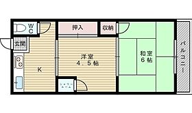 スピリッツハイム大桐  ｜ 大阪府大阪市東淀川区大桐3丁目（賃貸アパート2K・1階・25.00㎡） その2