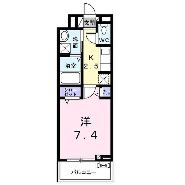 あどばんす蘭 302｜大阪府堺市美原区黒山(賃貸アパート1K・3階・27.02㎡)の写真 その2