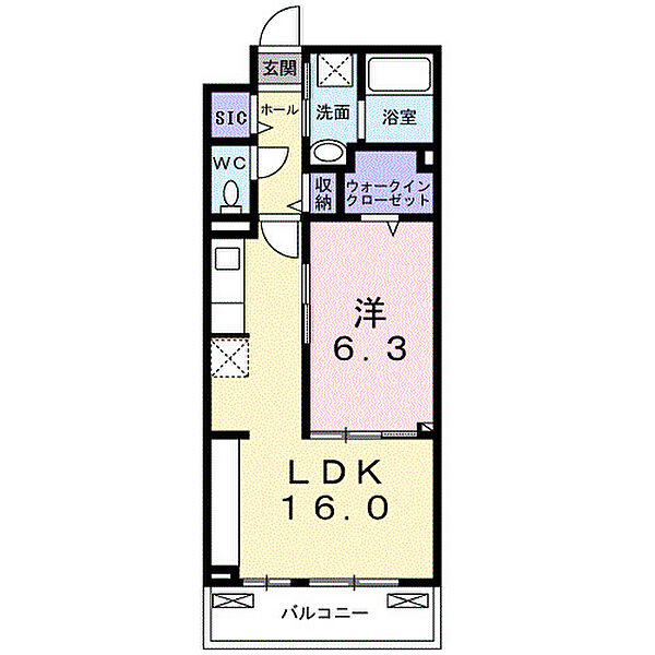 深野5丁目アパートＥＡＳＴ 205｜大阪府大東市深野5丁目(賃貸アパート1LDK・2階・42.59㎡)の写真 その2