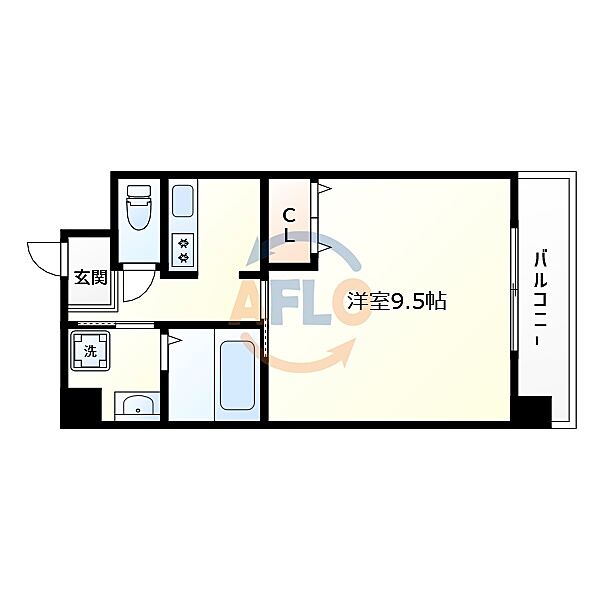 REBANGA阿倍野AP ｜大阪府大阪市西成区天下茶屋東1丁目(賃貸マンション1R・6階・31.00㎡)の写真 その2