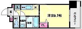 La Douceur桜川  ｜ 大阪府大阪市浪速区桜川4丁目（賃貸マンション1K・7階・21.17㎡） その2