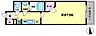 間取り：ワールドアイ難波南PORTA　間取り