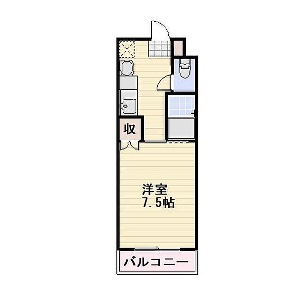 長野県長野市大字徳間(賃貸マンション1K・1階・23.68㎡)の写真 その3