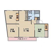 長野県長野市大字栗田（賃貸マンション3LDK・2階・72.02㎡） その2