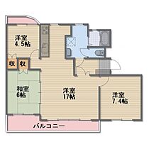 長野県長野市大字栗田（賃貸マンション3LDK・3階・76.44㎡） その2