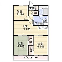 長野県長野市大字栗田（賃貸マンション3LDK・2階・58.88㎡） その2