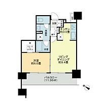 長野県長野市七瀬（賃貸マンション1LDK・9階・44.97㎡） その2