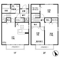 サンセールF  ｜ 長野県長野市松岡1丁目（賃貸テラスハウス3LDK・1階・88.92㎡） その2