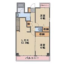 長野県長野市大字鶴賀七瀬南部（賃貸マンション2LDK・1階・60.80㎡） その2