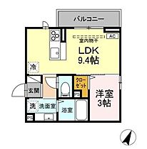 グランスクエアIV番館  ｜ 長野県長野市大字鶴賀田町（賃貸アパート1LDK・3階・30.29㎡） その2