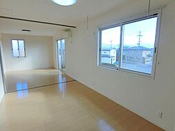 長野電鉄長野線 桐原駅 徒歩23分の賃貸アパート 2階1LDKのリビング/ダイニング