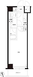 ルーブル中板橋六番館 1Kの間取図画像