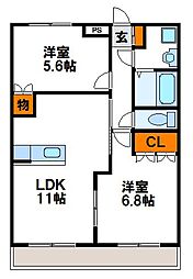 シーサイドヒルズHK-IV 2階