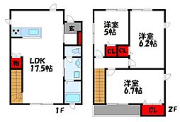 JR鹿児島本線 千鳥駅 徒歩18分 2階/-