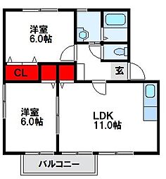 リバーサイド宮司 1階