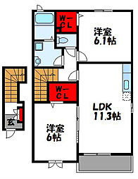フーガ津屋崎I 2階/203