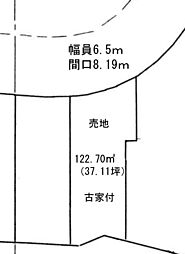 物件画像 枚方市茄子作2丁目　土地（上物有り）