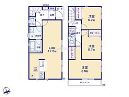 物件画像 厚木市飯山南第1　新築戸建　全9棟　5号棟