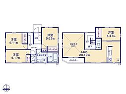 藤沢市亀井野　新築戸建　全3棟　3号棟