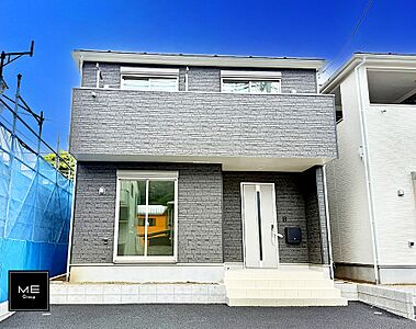 外観:1号棟 ■家族みんなが笑顔で過ごせる、安心感のある住まい 外観:1号棟 ■家族みんなが笑顔で過ごせる、安心感のある住まい