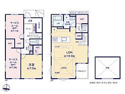 川崎市多摩区生田6丁目2期 新築戸建 全3棟 3号棟