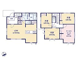 大和市福田3丁目 新築戸建 全4棟 C号棟